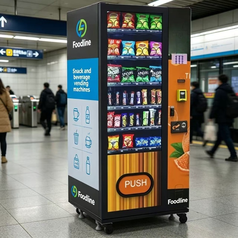 Food Drink Snacks - Торговые автоматы FL с индивидуальной настройкой