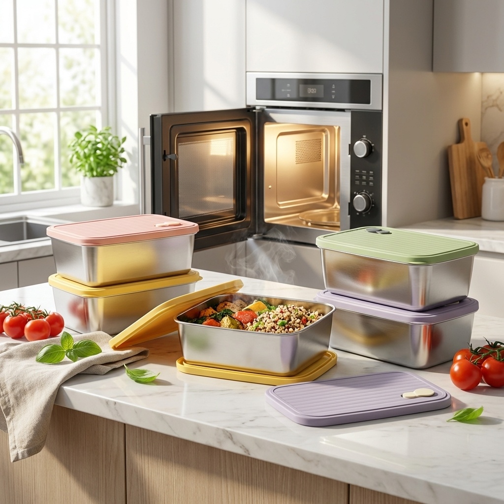 Food Xxl - Большой контейнер для еды с крышкой,