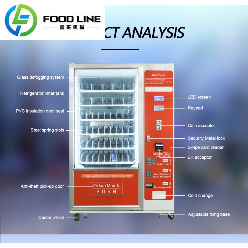 Автомат по продаже комбинирова – обзор и цена Food Drink Snacks