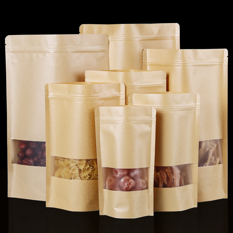 100 шт. коричневый Doypack кра – обзор и цена Food Snacks Packets