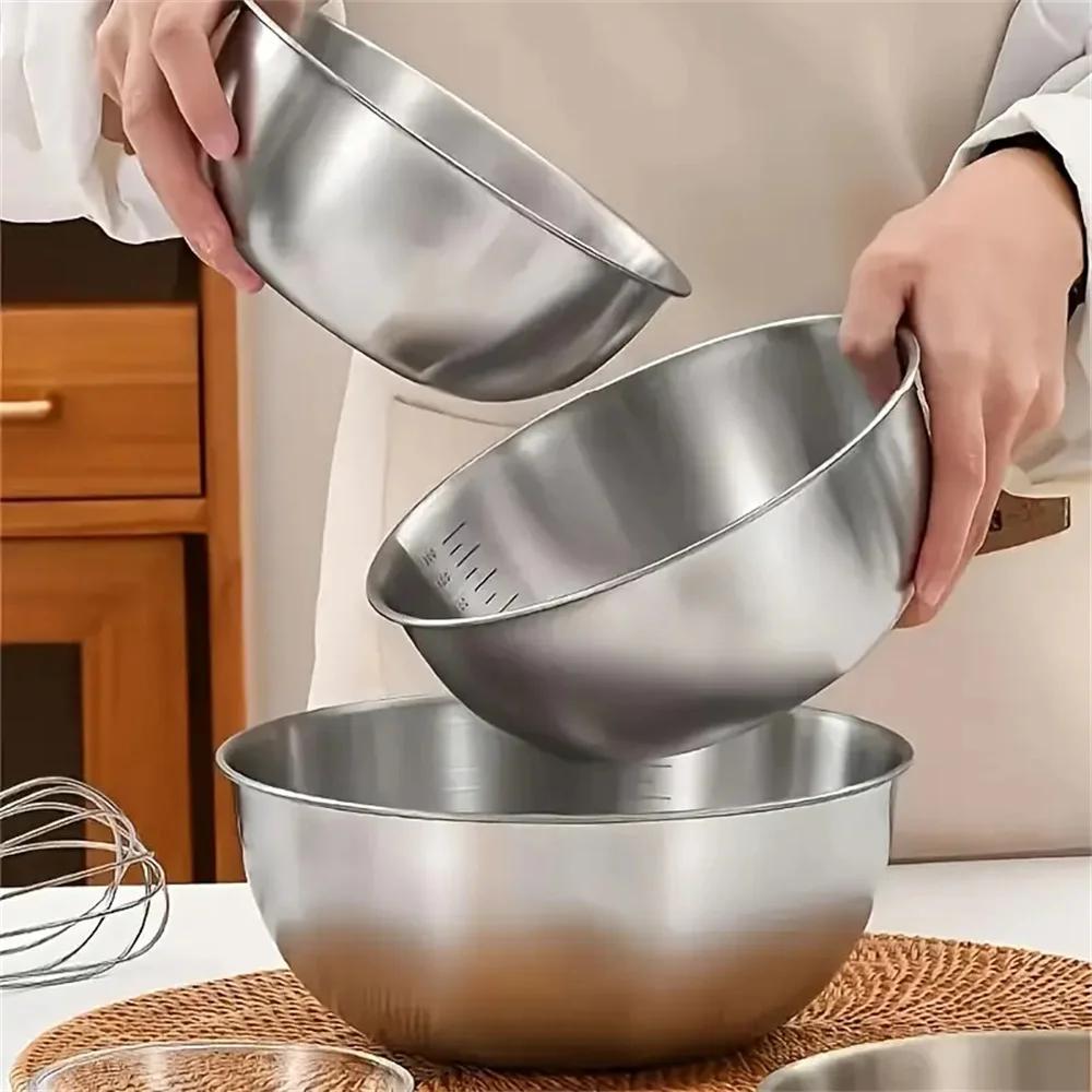 Набор из 3-х мисок из нержавею – обзор и цена Food Xxl